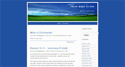 Desktop Screenshot of 3waystolive.com